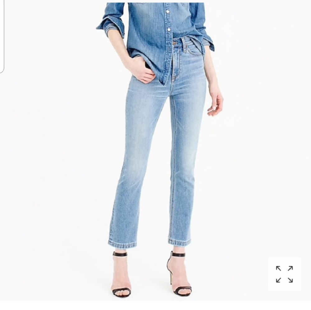 J Crew Billie Demi Boot Crop